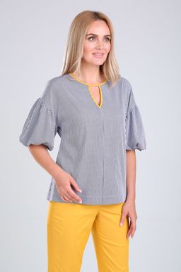 Костюм Gamma & Gracia 474 медовый белый синяя полоса  фото 4