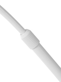 Торшер напольный BayerLux «Атлант», Е27, 40 Вт, подставка камень, 26×55×185 см, белый