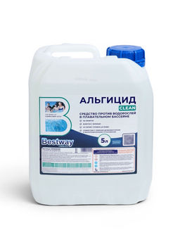 Альгицид Clean непенящийся, для уничтожения водорослей в бассейнах, 5 л B1909235