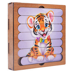 Пазлы-палочки "Лапочки"