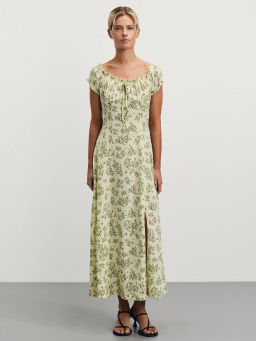 Платье миди с цветочным принтом / Zarina  фото 3