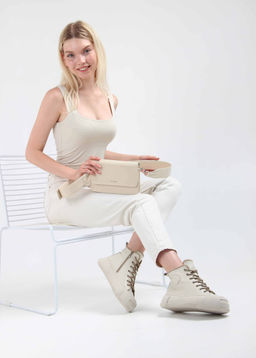 Ботинки 217.PODYUM151be. светло бежевый/Мех