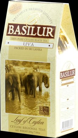 BASILUR. Лист Цейлона. UVA 200 гр. карт.пачка