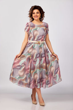 Платье Swallow 843.1 Пастельный мультиколор фото 3