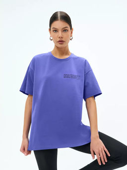 Туника женская кулирка с лайкрой "ОВЕРСАЙЗ" ИРИС