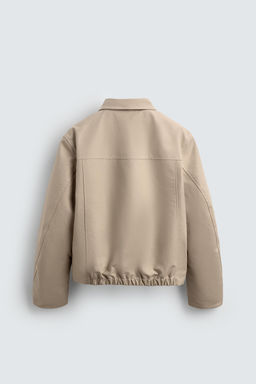 RELAXED FIT ZIP-UP JACKET - Zara фото 8