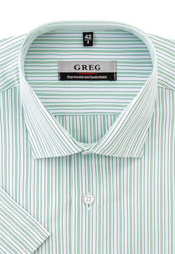 Сорочка мужская короткий рукав GREG Gb141/109/526/Z
