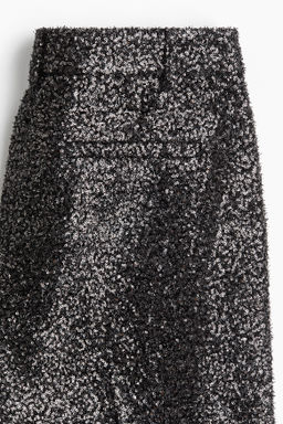 Pantalon recto con detalles decorativos - H&m фото 9