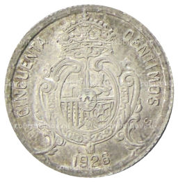 50 сентимо 1926 года Испания