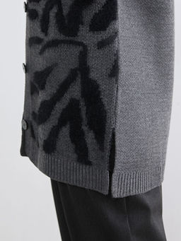 V Yaka Desenli Kad?n Triko H?rka