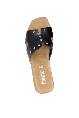 Шлепки, черные - Heine фото 3