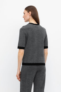 ЕВ 30104/24ш/черный джемпер жен