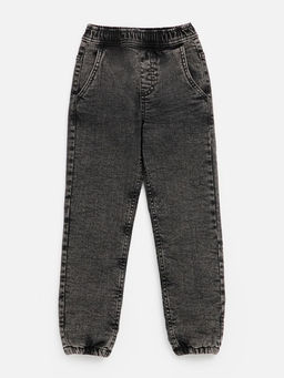 ACOOLA / Брюки джинсовые (утепленные) детские для мальчиков Gorman темно-серый  фото 2