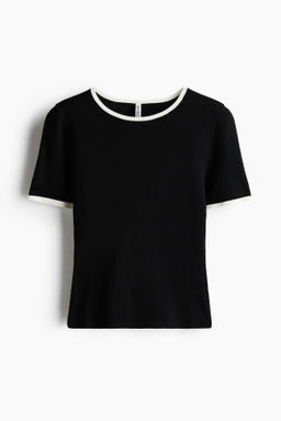 Camiseta en punto fino