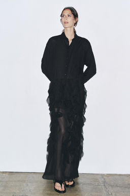 ZW COLLECTION OVERSIZE SHIRT - Zara фото 16