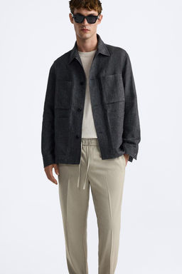 ZARA COMFORT FIT JOGGER BEL PANTOLON  фото 36