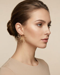 Стильные серьги