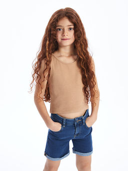 Bisiklet Yaka Basic K?z ?ocuk Atlet - Waikiki фото 2