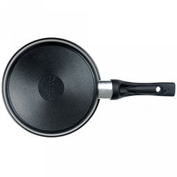 Сковорода с антипригарным покрытием д20см "Классик", h5,1см, s0,38см, ручка из термостойкого пластика, стеклянная крышка с пароотводом, подарочная упаковка (Россия)