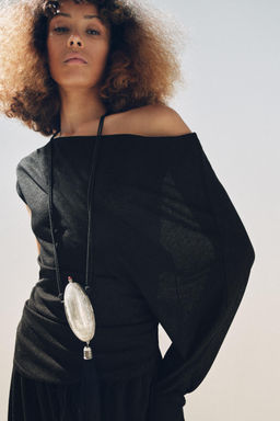 FLOWING ASYMMETRIC TOP - Zara фото 10