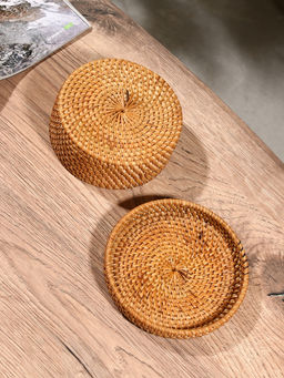 Корзинка плетёная «Дори», 13×13×8 см