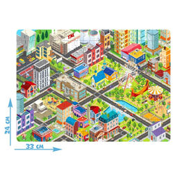 Цена за 2 шт. Пазл «Вид на город», 160 элементов