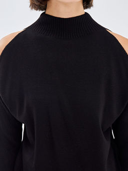 Dik Yaka Kad?n Triko Kazak