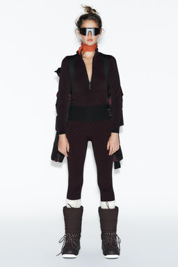 JACQUARD SKI COLLECTION LEGGINGS