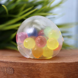 Мялка - антистресс Colorful balloons, шоу-бокс 12 шт.