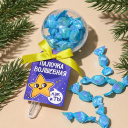 Леденцы Палочка волшебная погремушка, 25 г.