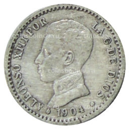 50 сентимо 1904 (10) года Испания
