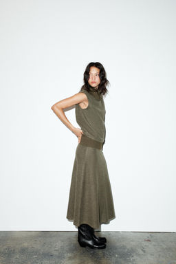 SOFT A-LINE SKIRT - Zara фото 3