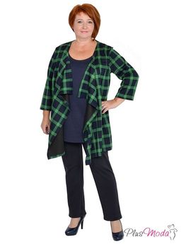 Кардиган Модель №967 размеры 44-84 - Plusmoda фото 6