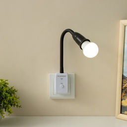 Бра с ПДУ «Синди» Е27 15 Вт черный 4×2×33 см