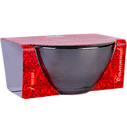 GR1542-1-06 Салатник 13 см 500мл Сияющий графит стекло (х12) - Mayer&boch фото 3