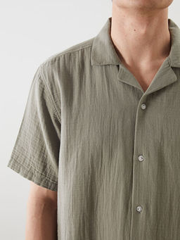 Standart Fit K?sa Kollu Erkek G?mlek