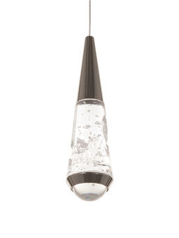 Светильник BayerLux «Сандрес», LED, 5 Вт, 4000К, чёрный хром, 7×7×26-176 см