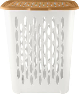 Корзина для белья Keeplex Wood с откидной крышкой 37л 42,2х29х51,5см KL180111624