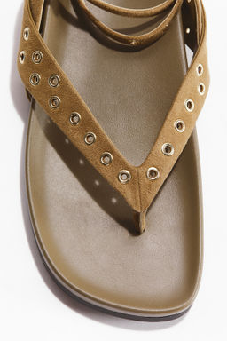 Sandalias con ojales decorativos - H&m фото 5