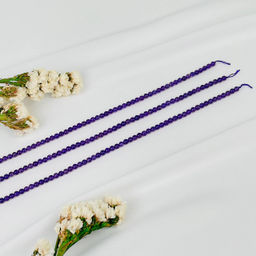 Бусины для украшений из Аметиста (90 бусин) 39 см