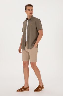 Erkek Bej Dokuma _ort Sepette S_rpriz _ndirim - U.s. polo assn фото 3