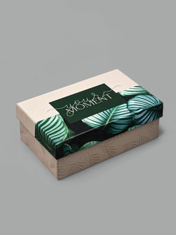 Набор коробок 10 в 1, упаковка подарочная, GREEN, 12?7?4 - 32.5?20?12.5 см