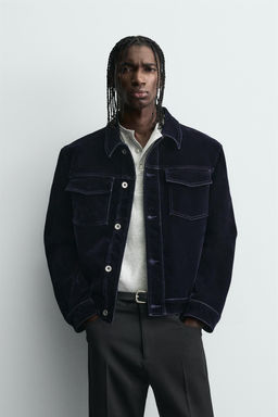 FLOCKED VELVET JACKET - Zara фото 2