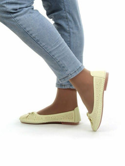 07-PDXL31-3 YELLOW Балетки (натуральная кожа)