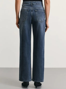 Джинсы straight с высокой посадкой / Zarina  фото 4