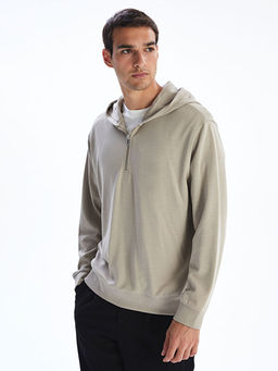 Uzun Kollu Erkek Hoodie
