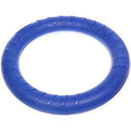 Цена за 2 шт. Кольцо - пуллер для собак средних и крупных пород "ЛЮБИМЫЙ БРО", цвет синий, d - 29см (подвес)