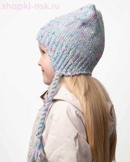 12612/2 MGU Ушанка для девочки флис (50-52)