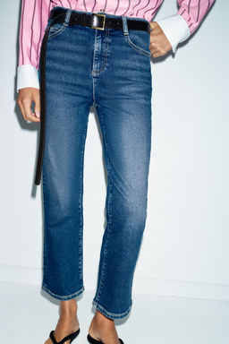 JEANS Z1975 MINI FLARE TIRO ALTO / Azul - Zara фото 2