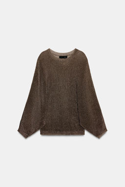 METALLIC KNIT JUMPER - Zara фото 6